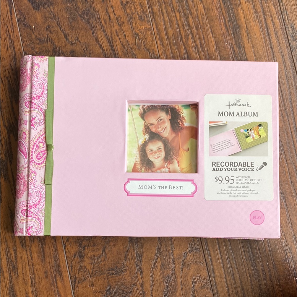 Hallmark Pink Recordable Mom Album Hallmark Pink Recordable Mom Album